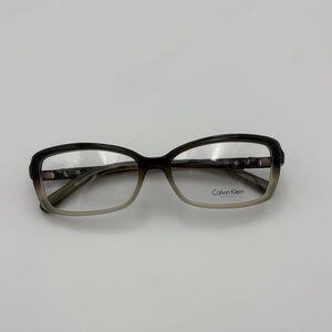 Calvin Klein Women's Glasses in Black and Tan